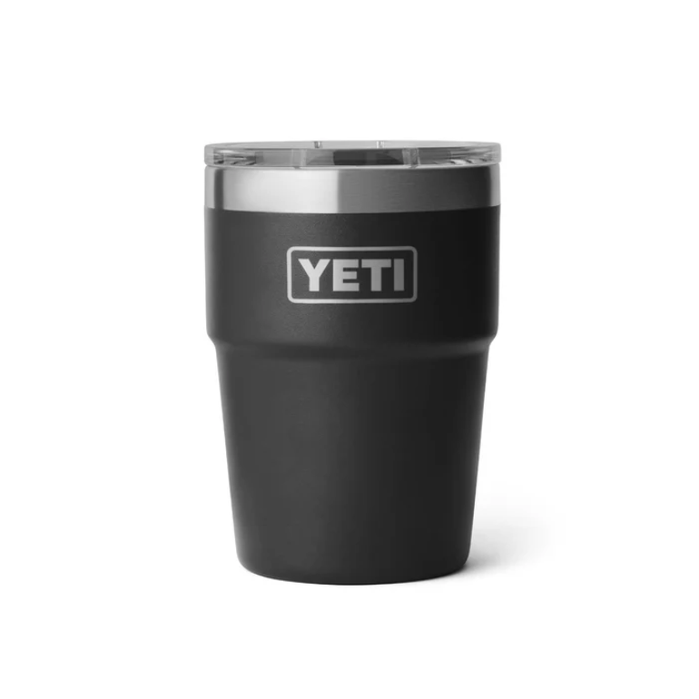 YETI BLACK 16OZ STACKABLE CUP