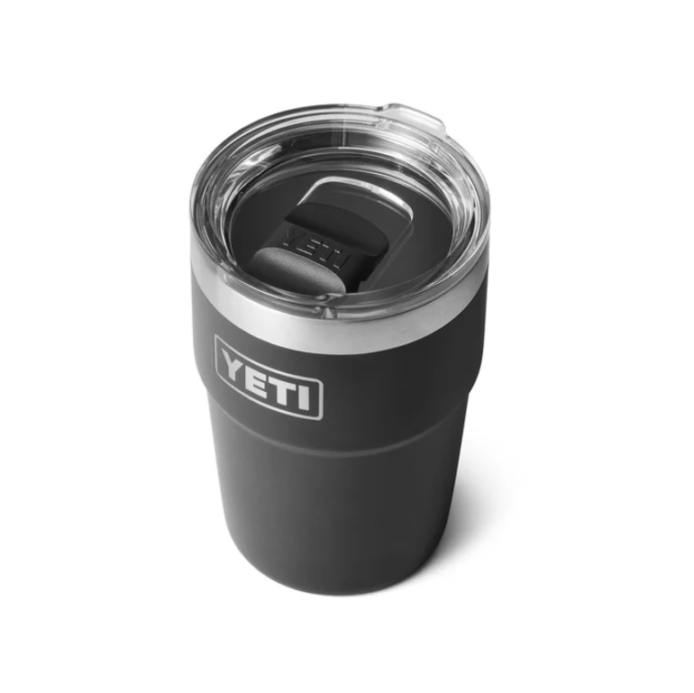 YETI BLACK 16OZ STACKABLE CUP