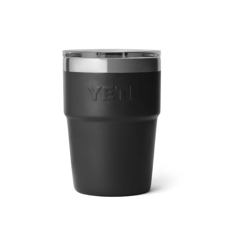 YETI BLACK 16OZ STACKABLE CUP