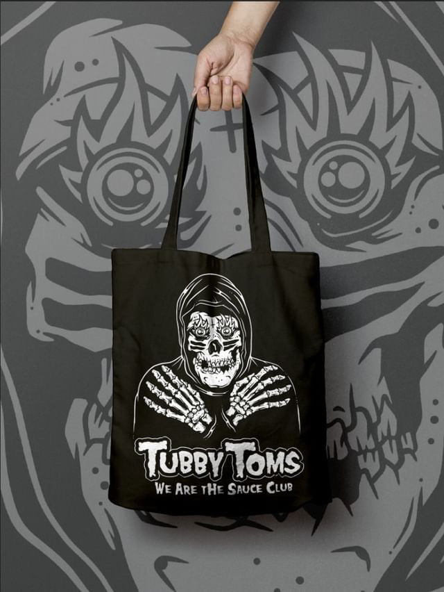 CRIMSON GHOST TOTE BAG