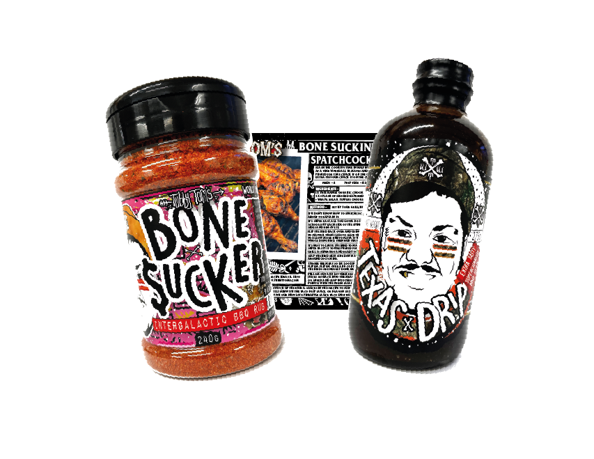 Bone Suckin' Grilled Spatchcock Chicken Recipe Combo!