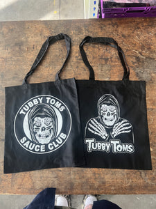 SAUCE CLUB SPOOKY TOTE BAGS