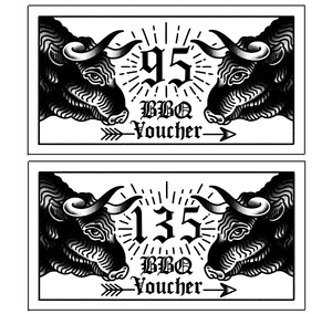 Tubby's BBQ Course Vouchers - Physical Card!