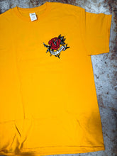 Load image into Gallery viewer, Tubby Tom’s - Cheeky Diablo Shirt White / Golden
