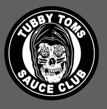 Load image into Gallery viewer, CRIMSON GHOST SHIRT - TUBBY TOM&#39;S SAUCE CLUB
