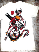 Load image into Gallery viewer, Tubby Tom’s - Cheeky Diablo Shirt White / Golden
