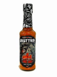 GUILT TRIP X TUBBY TOM'S TEARING YOU'RE ASS AWAY - CAJUN HOT SAUCE - LIMITED EDITION