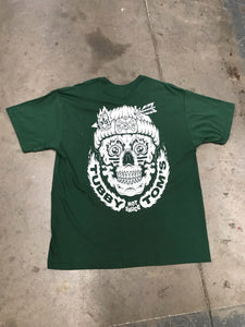 TUBBY TOM'S - GNARLY SKULL TSHIRT - SUPER LUXE